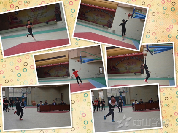 江西省西山学校高中部举行高三体育生考前模拟测试