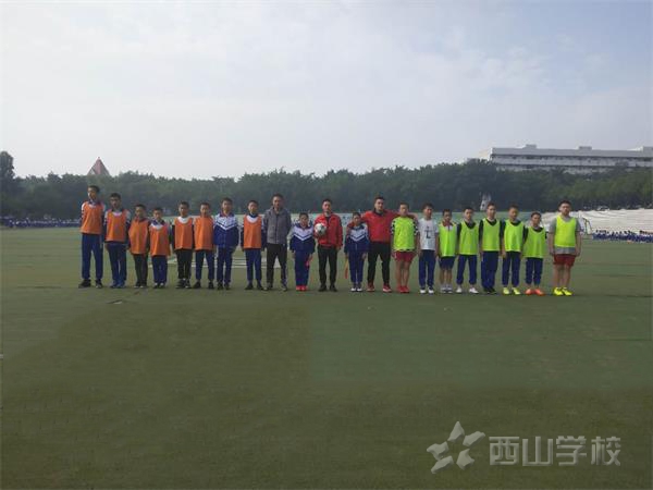 福清西山学校初中部2018-2019学年度第二学期校园足球争霸赛热力开赛