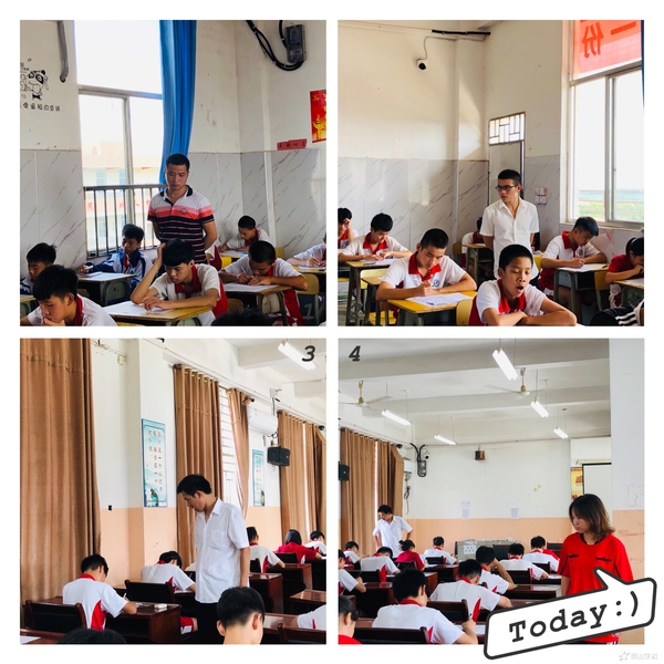 信心十足,全力以赴——西山学校初三年段举行新学期第一次月考