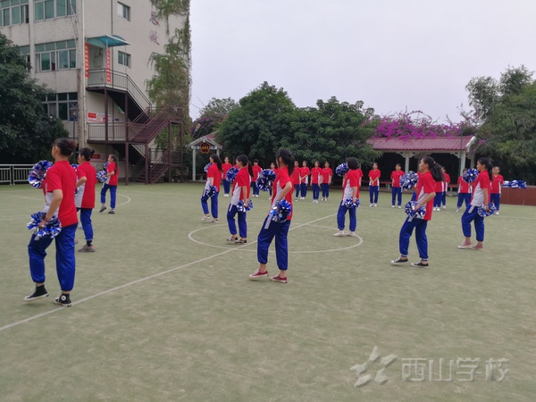 福清西山职业技术学校举行班级特色训练成果展示