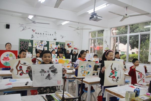 多彩的学习生活,铸就多彩的梦想-福清西山学校小学部社团成果验收