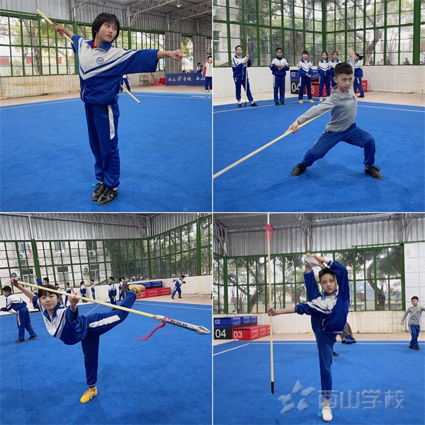 福清西山学校小学部举行2021——2022学年第一学期期末武术、足球考核